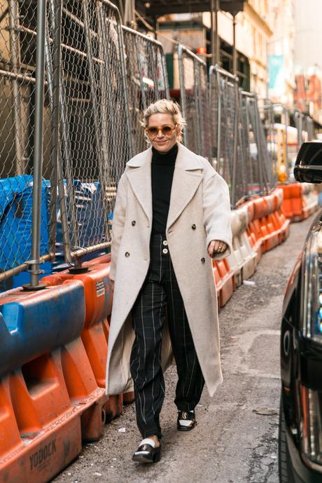 New York Fashion Week February 22 Street Style - Collage Vintage