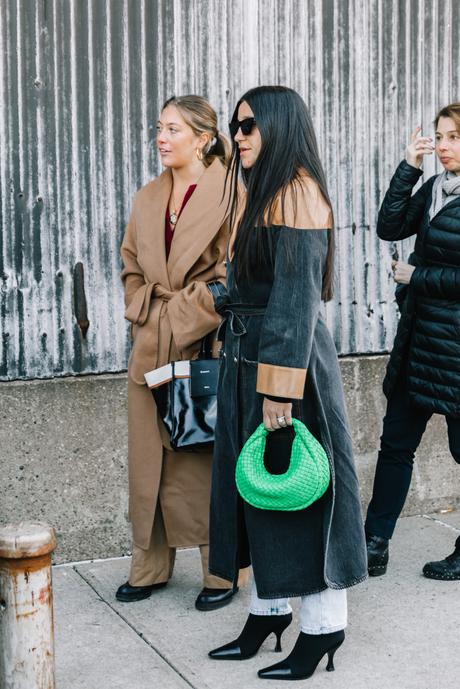 New York Fashion Week February 22 Street Style - Collage Vintage