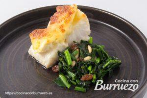 bacalao gratinado horno ajo miel