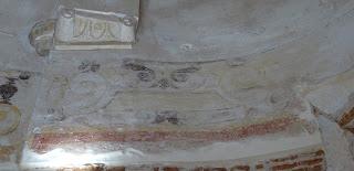 Imagen del mes: Pinturas murales en la capilla del Espíritu Santo de la antigua iglesia de Santa María del Castillo, en Badajoz