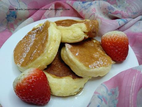 PANCAKES JAPONAIS / JAPANESE PANCAKES / PANQUEQUES JAPONESES /الفطائر اليابانية