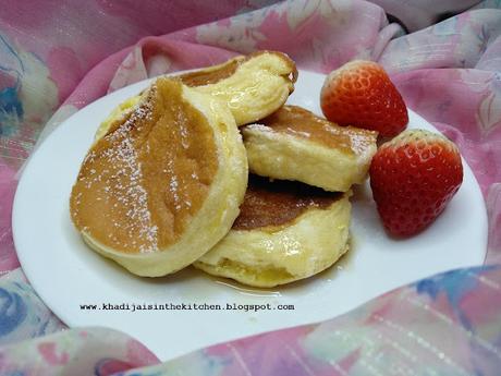 PANCAKES JAPONAIS / JAPANESE PANCAKES / PANQUEQUES JAPONESES /الفطائر اليابانية