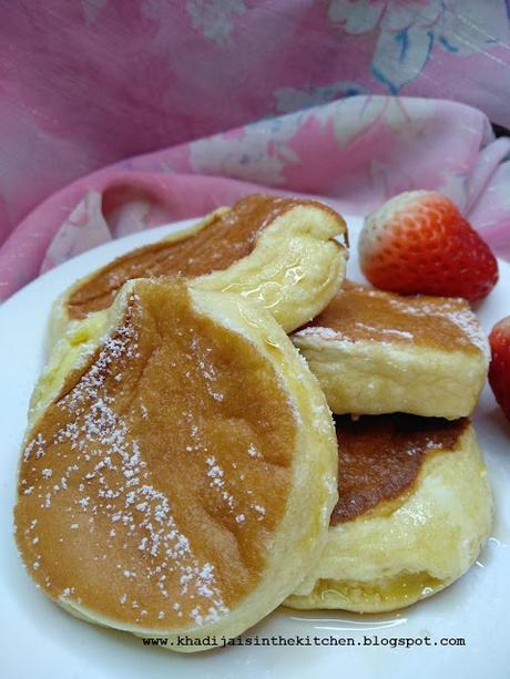 PANCAKES JAPONAIS / JAPANESE PANCAKES / PANQUEQUES JAPONESES /الفطائر اليابانية