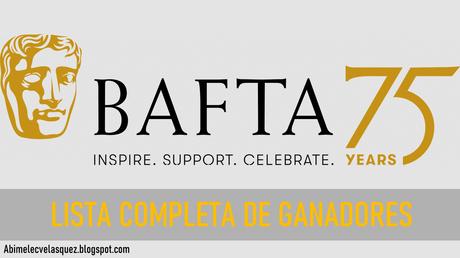 PREMIOS BAFTA 2022: LISTA COMPLETA DE GANADORES
