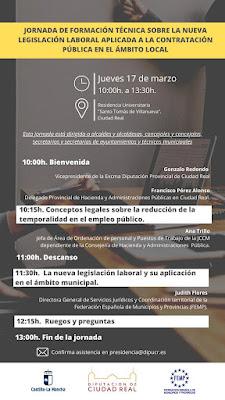 Jornada de Formación Técnica sobre la Nueva Legislación Laboral aplicada a la Contratación Pública en el ámbito local Jornada de Formación Técnica sobre la Nueva Legislación Laboral aplicada a la Contratación Pública en el ámbito local