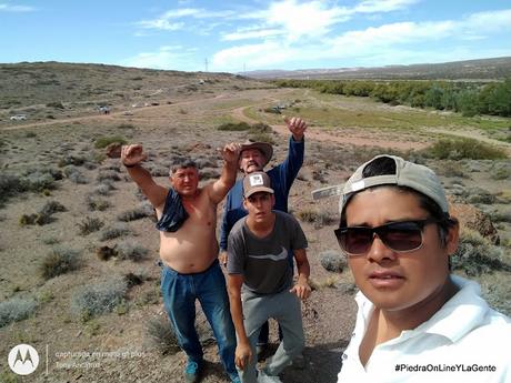 Pruebas de autos de rally en Piedra del Águila