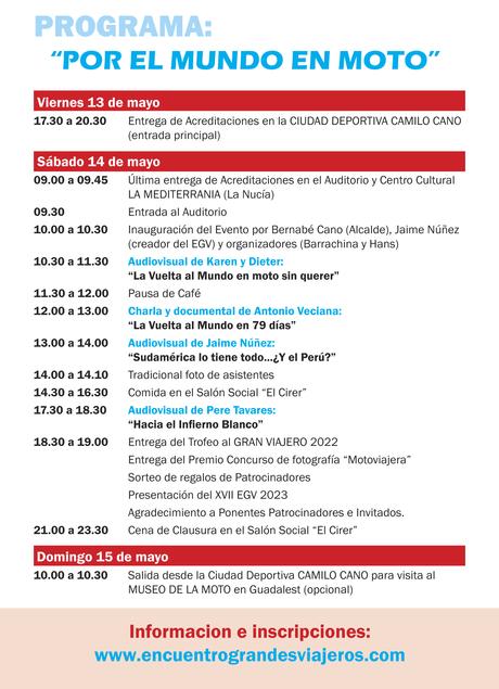 El  XVI E.G.V.  ya está en marcha