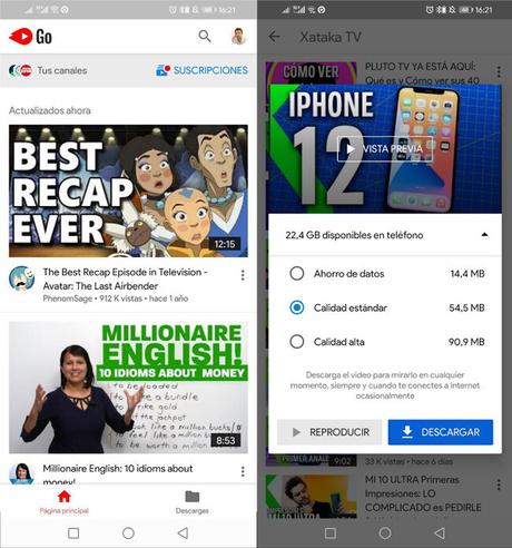 Ahora que YouTube Vanced ha cerrado, éstas son las mejores alternativas a la app oficial de YouTube que siguen funcionando