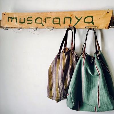 Musaranya, bolsos únicos