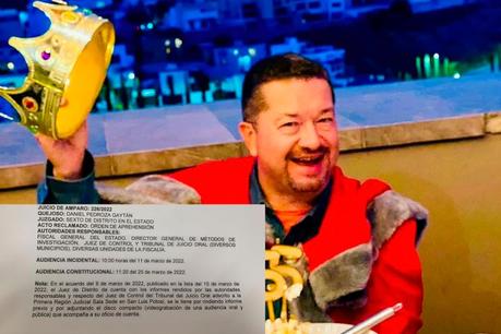 Daniel Pedroza tramita recurso de amparo contra orden de aprehensión