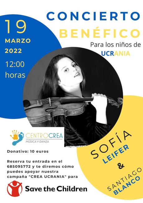 Concierto Benéfico a favor de los niños de Ucrania