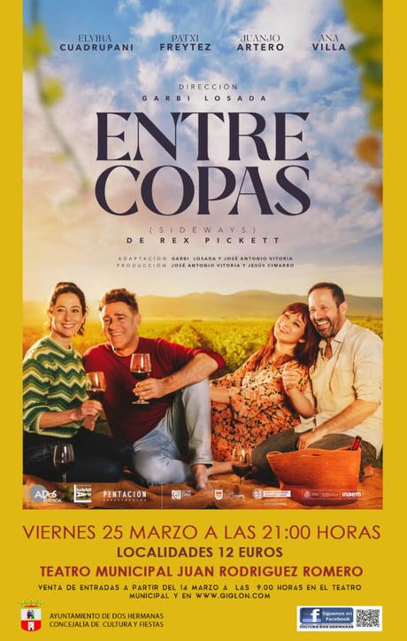 Pentación espectáculospresenta “Entre copas” Pentación espectáculospresenta “Entre copas”