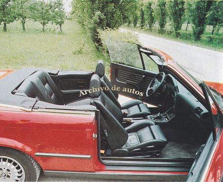 BMW 320i Cabrio con motor de 2 litros del año 1986 BMW 320i Cabrio con motor de 2 litros del año 1986