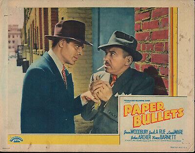 GANG, INC (PAPER BULLETS) (BALAS DE PAPEL) (USA, 1941) Negro, Thriller, Policíaco