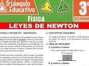 Leyes Newton para Tercero Secundaria