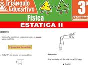 Estática para Tercero Secundaria