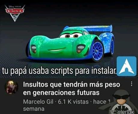 Tu Papá Usaba scripts para instalar Arch Tu Papá Usaba scripts para instalar Arch