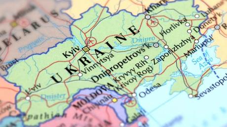 Mapa de Ucrania