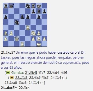 Lasker, Capablanca y Alekhine o ganar en tiempos revueltos (332)