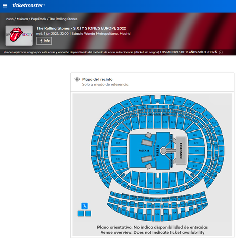 Rolling Stones en Madrid 2022: precios de las entradas Rolling Stones en Madrid 2022: precios de las entradas