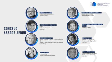 Fátima Báñez, Manuel Pimentel y Valeriano Gómez, miembros del Consejo Asesor de AEDRH