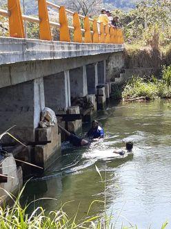 Gobierno desmonta represas ilegales en “Río Gallinas”