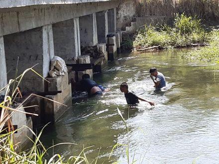 Gobierno desmonta represas ilegales en “Río Gallinas”