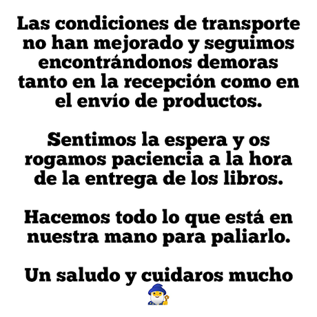 Comunicado desde TesorosdelaMarca