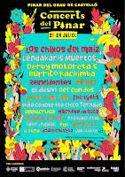 Cartel de Concerts del Pinar 2022
