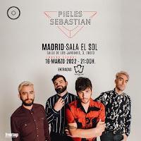 Concierto de Pieles Sebastián en Sala El Sol