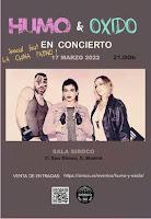 Concierto de Humo + Óxido en Siroco