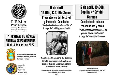 Se presenta la IIª Edición del Festival de Música Antigua de Ponferrada 7