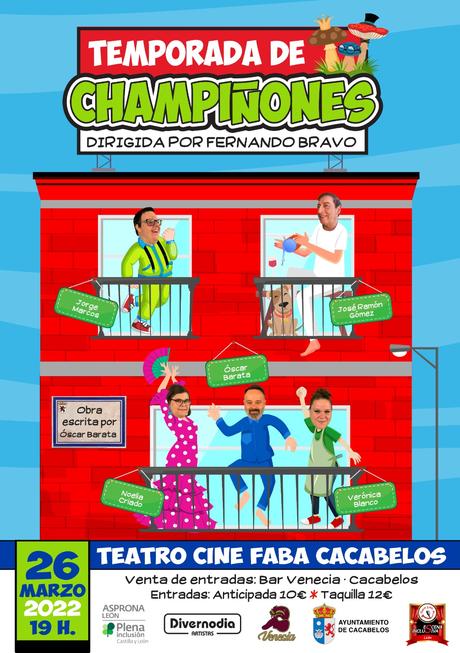 “Temporada  de champiñones” la inclusión se sube al escenario del Cine Faba de Cacabelos 9