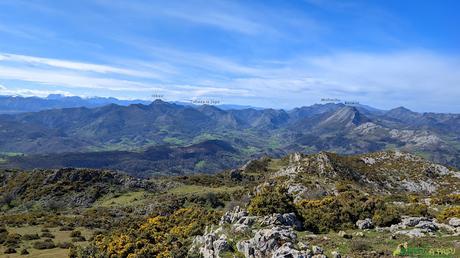 Vista desde el Cerro Llabres hacia Ardisana