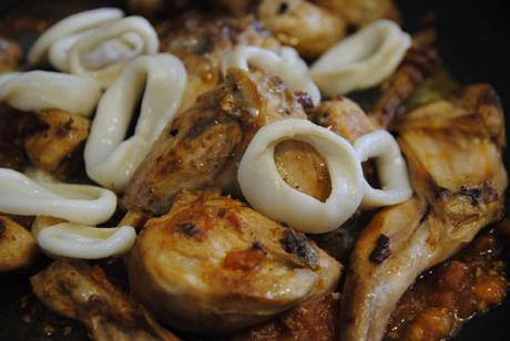 Receta de fideuá con conejo y marisco paso a paso Receta de fideuá con conejo y marisco paso a paso