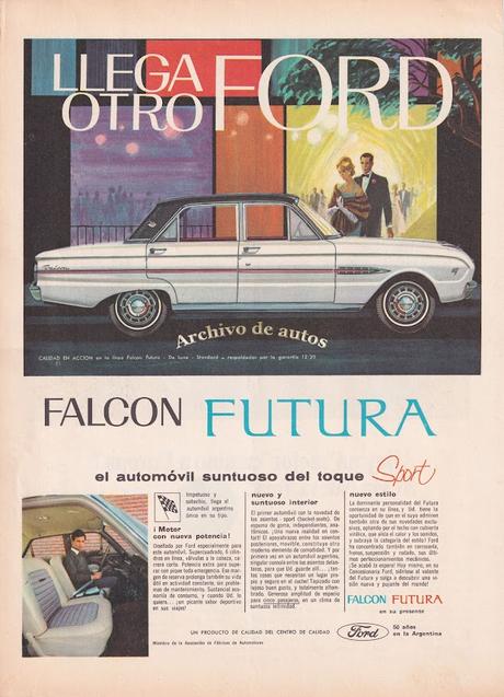 Ford Falcon Futura presentado en el año 1964 por Ford Motor Argentina