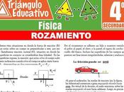 Rozamiento para Cuarto Secundaria