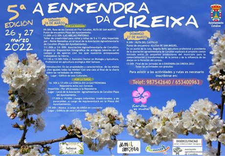 Corullón celebra la floración del cerezo con rutas y actividades durante el último fin de semana de marzo 4 Corullón celebra la floración del cerezo con rutas y actividades durante el último fin de semana de marzo 3