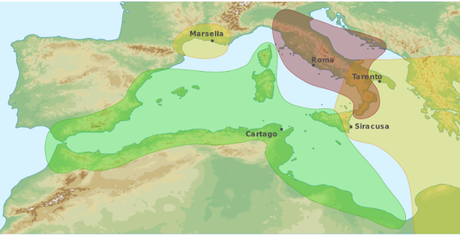 AMISTAD Y ODIO ENTRE ROMANOS Y CARTAGINESES
