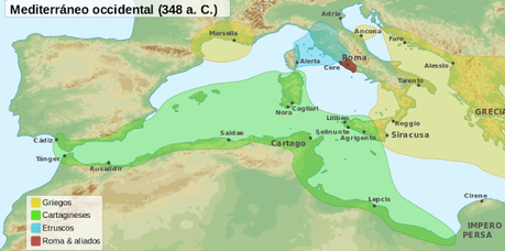 AMISTAD Y ODIO ENTRE ROMANOS Y CARTAGINESES