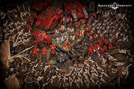 Resumen fugaz de Warhammer Community hoy