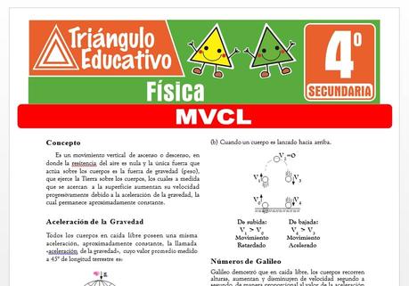 Ejercicios de MVCL para Cuarto de Secundaria Ejercicios de MVCL para Cuarto de Secundaria