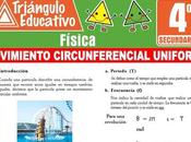 Ejercicios Movimiento Circunferencial Uniforme para Cuarto Secundaria