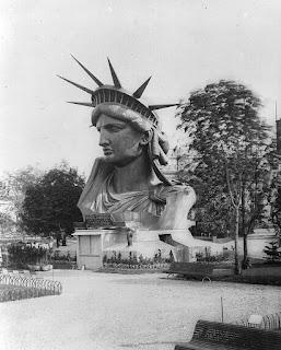 La estatua de la libertad en Francia 1878