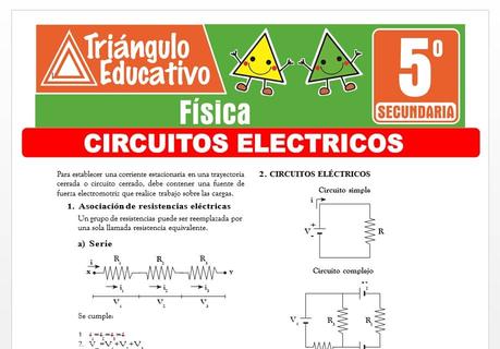 Circuitos Eléctricos para Quinto de Secundaria Circuitos Eléctricos para Quinto de Secundaria