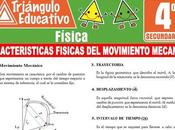 Características Físicas Movimiento Mecánico para Cuarto Secundaria