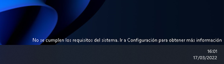 Eliminar el mensaje de Windows 11 «No se cumplen los requisitos del sistema»