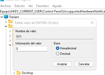 Eliminar el mensaje de Windows 11 «No se cumplen los requisitos del sistema»