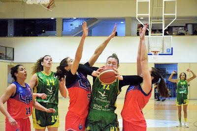 Galería de clics del Lima Horta Bàsquet-CB Al-Qázeres (Liga Femenina Challenge)