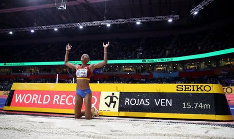 ¡Lo volvió hacer! Yulimar Rojas destrona su record mundial con una marca de 15.74 metros